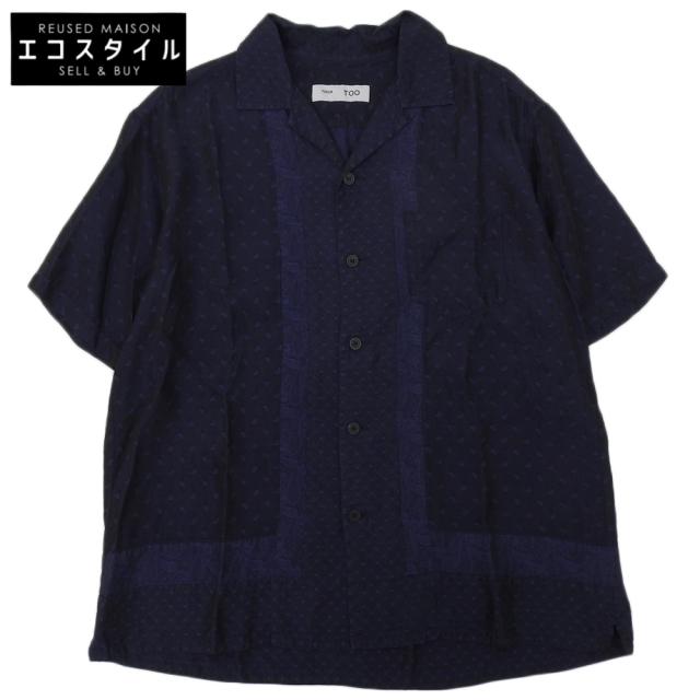 TOGA トーガ トップス M ネイビー メンズ