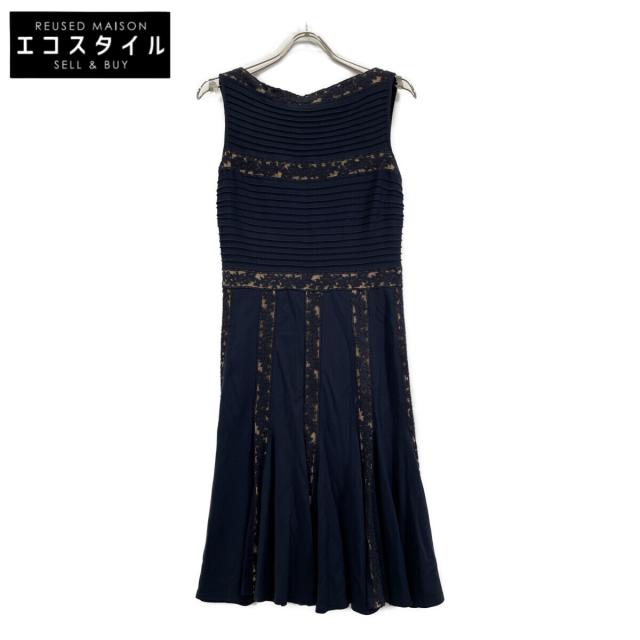 TADASHI SHOJI タダシショージ ワンピース S ネイビー レディース