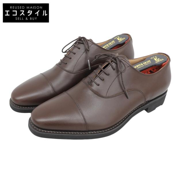 SCOTCH GRAIN スコッチグレイン シューズ 25.5 ブラウン メンズ
