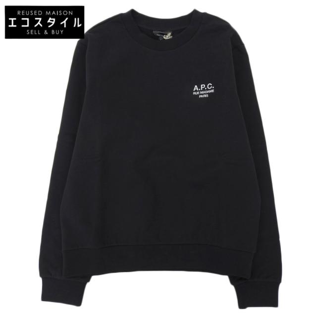 A.P.C. アーペーセー トップス S ブラック/ホワイト メンズ