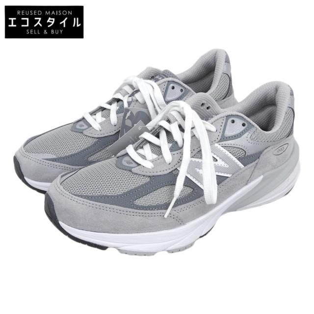 NEW BALANCE ニューバランス シューズ 8(US) グレー メンズ