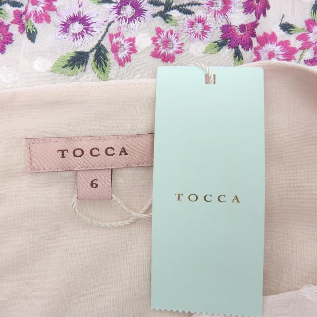 TOCCA トッカ ワンピース 6 ライトベージュ/ピンク系 レディース_3