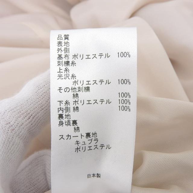 TOCCA トッカ ワンピース 6 ライトベージュ/ピンク系 レディース_4