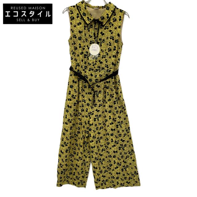 Dot＆Stripes CHILDWOMAN ドットアンドストライプス チャイルドウーマン オーバーオール オールインワン F イエロー レディース