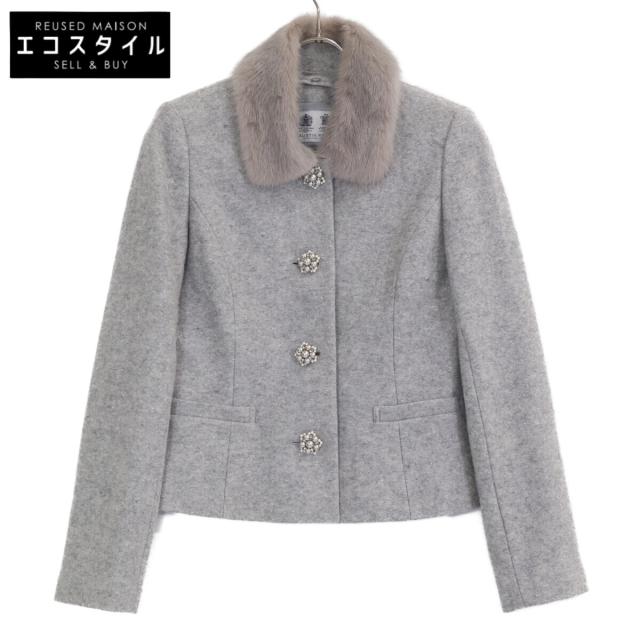 AUSTIN REED オースチンリード ジャケット 38 グレー レディース