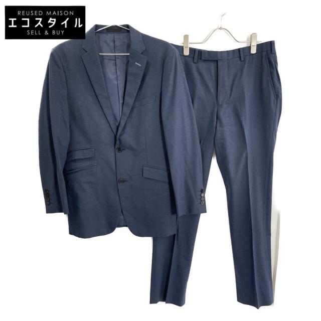 BURBERRY BLACK LABEL バーバリーブラックレーベル スーツ セットアップ 38 ネイビー メンズ