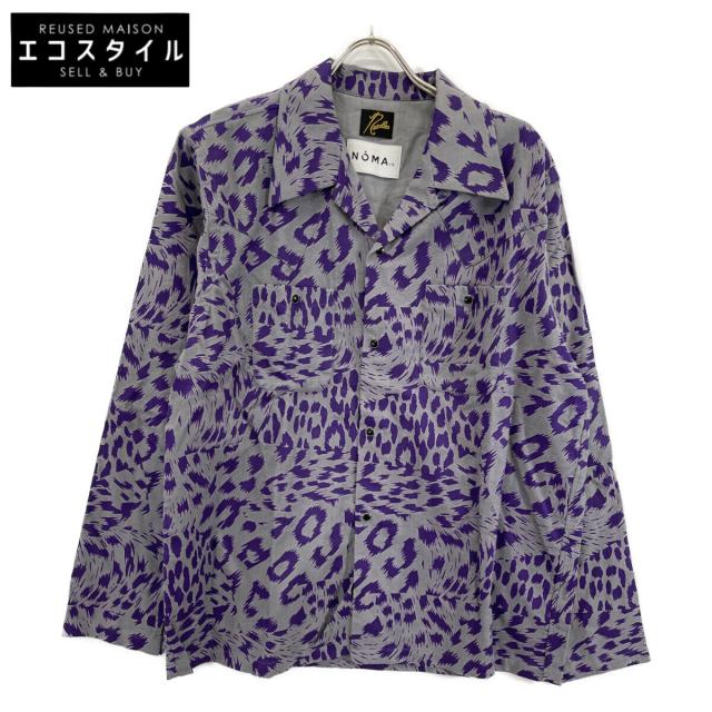 NOMA t.d. ノーマティーディー トップス L グレー×パープル メンズ