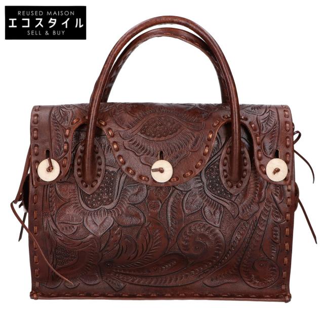 CARVING TRIBES カービングトライブス トートバッグ ブラウン レディース