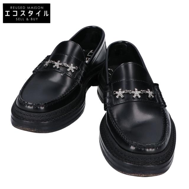 JIMMY CHOO ジミーチュウ シューズ 36 ブラック レディース