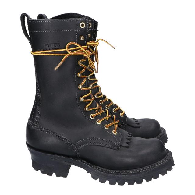 Whites Boots ホワイツブーツ シューズ 7.5E ブラック メンズ