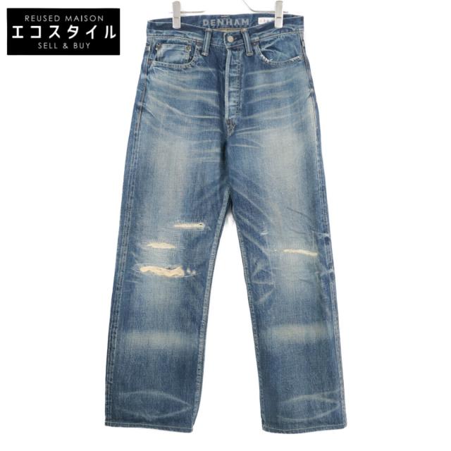 DENHAM デンハム ボトムス W28L32 インディゴ メンズ