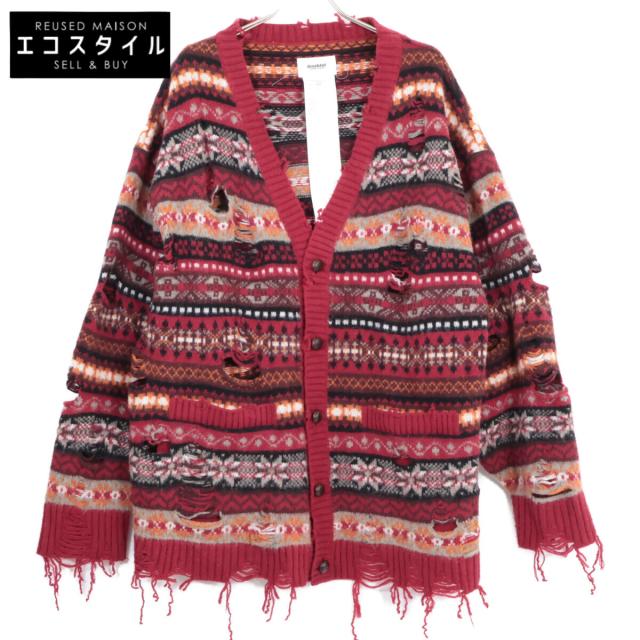 doublet ダブレット トップス M レッド メンズ