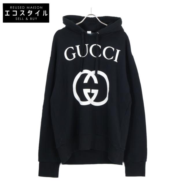 GUCCI グッチ トップス M ブラック メンズ