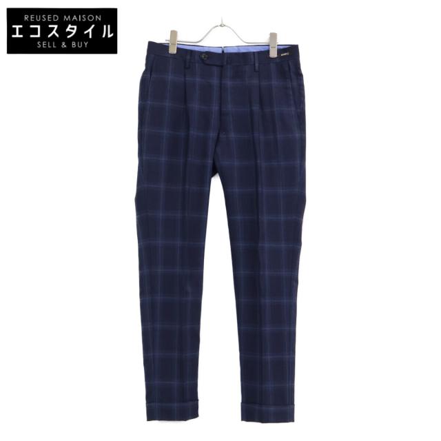 PT01 ピーティーゼロウーノ ボトムス 46 ネイビー メンズ