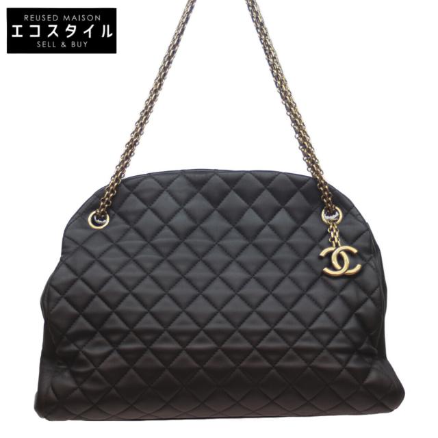 CHANEL シャネル トートバッグ ブラック/GD金具 レディース