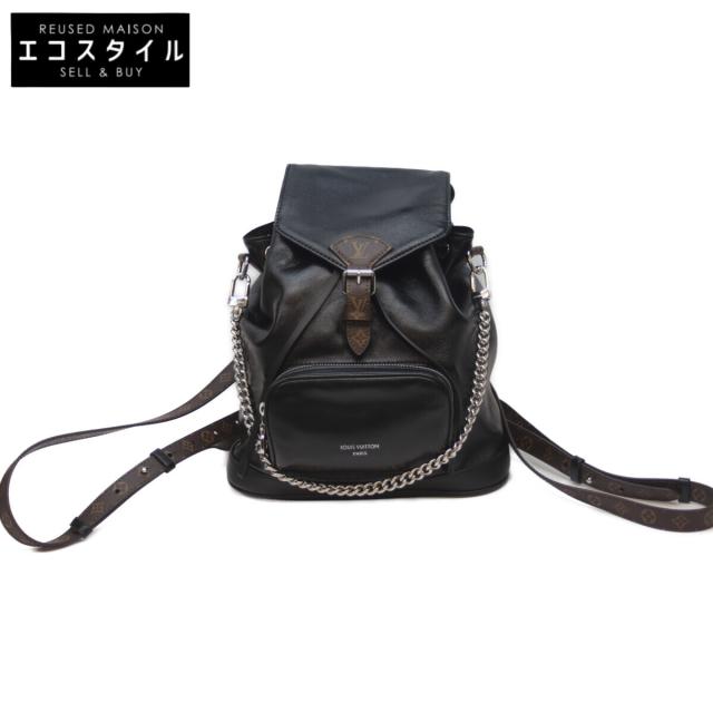LOUIS VUITTON ルイヴィトン リュック バックパック ブラック/ブラウン レディース