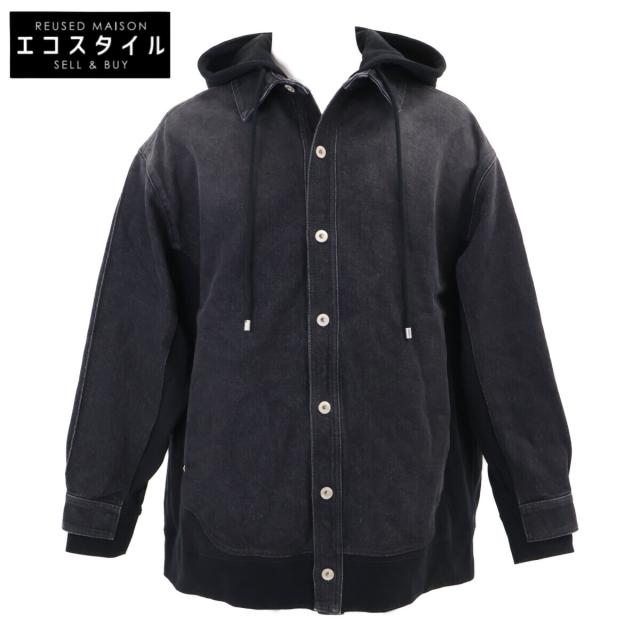 LOEWE ロエベ ジャケット 44 ブラック メンズ
