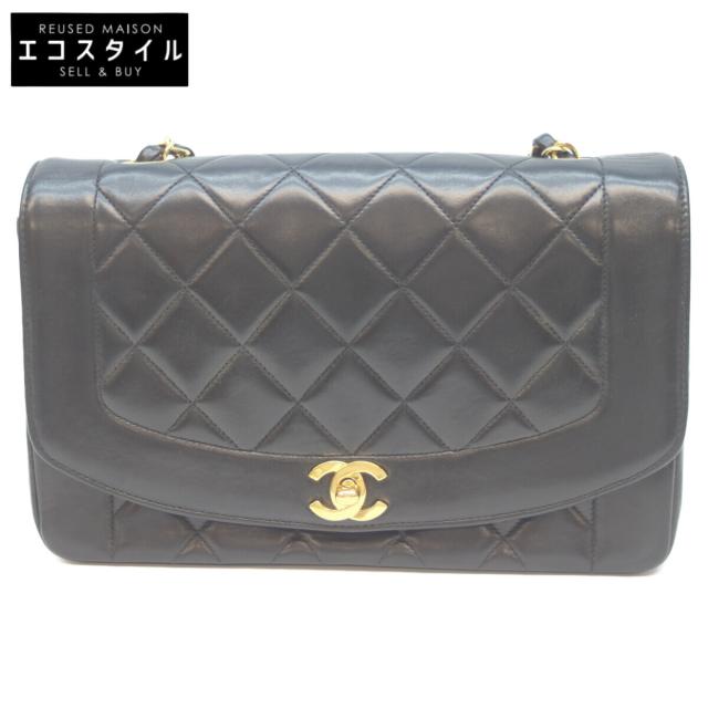 CHANEL シャネル ショルダーバッグ ブラック/GD金具 レディース