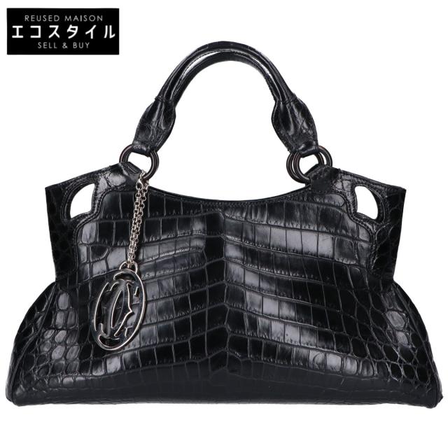 Cartier カルティエ ハンドバッグ ブラック レディース