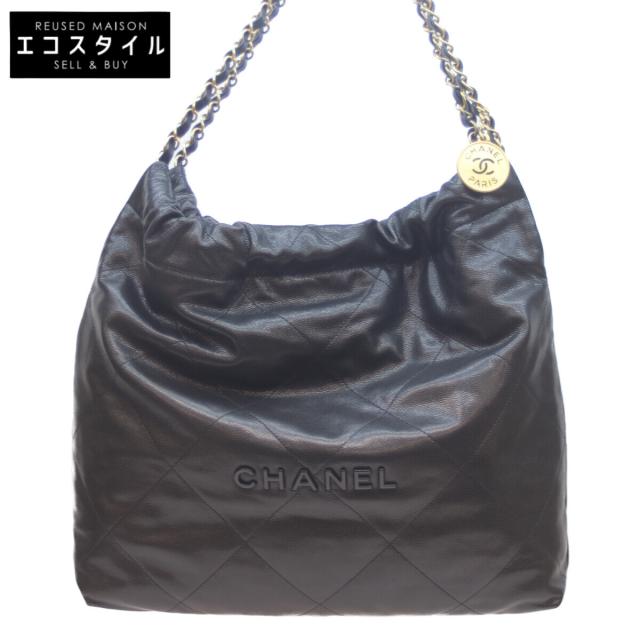 CHANEL シャネル ショルダーバッグ ブラック/GD金具 レディース