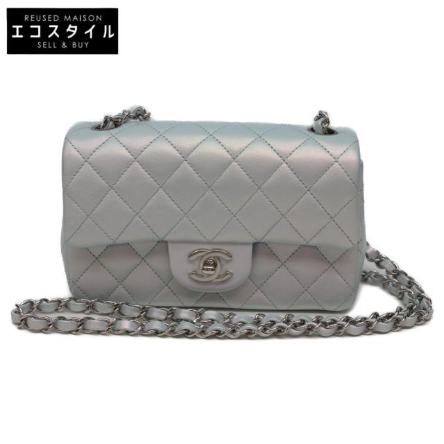 CHANEL シャネル ショルダーバッグ シルバー/SV金具 レディース