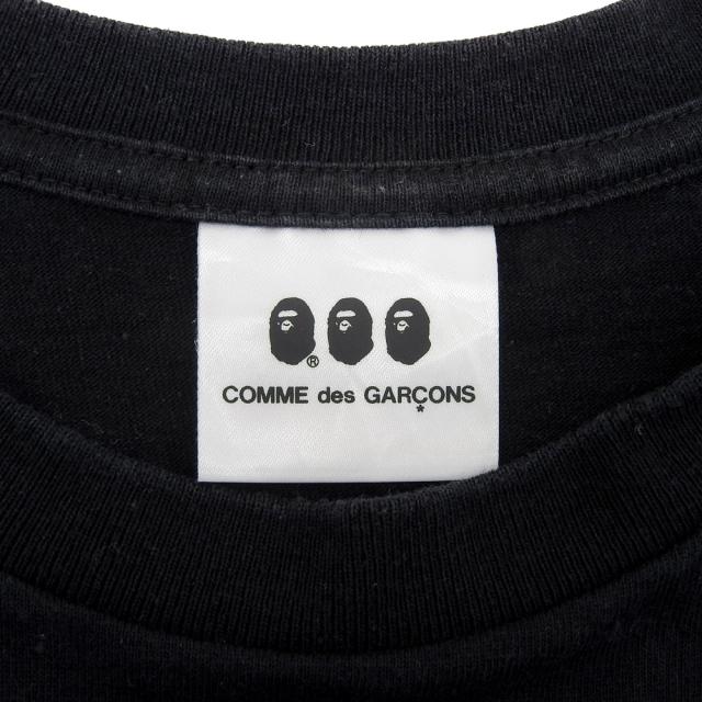 A BATHING APE アベイシングエイプ トップス M ブラック メンズ_3