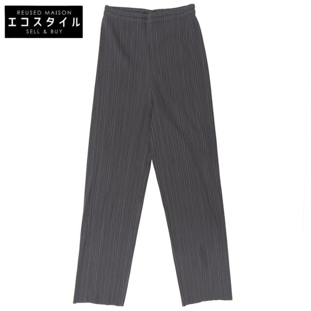 PLEATS PLEASE プリーツプリーズ ボトムス 40 グレー レディース