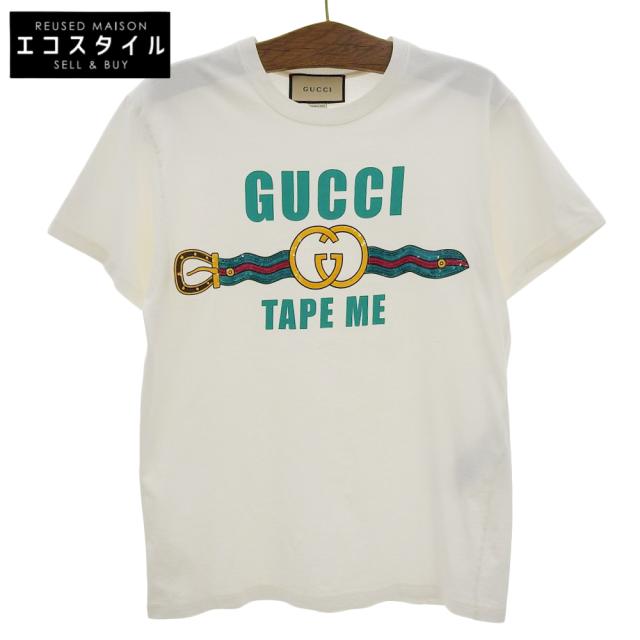 GUCCI グッチ トップス S ホワイト メンズ