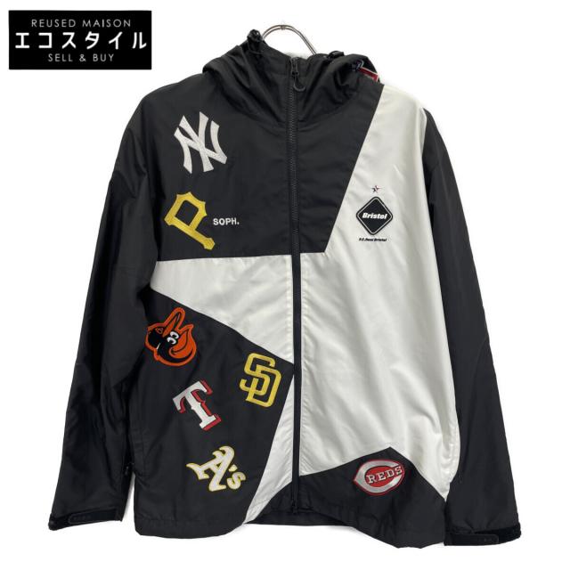 F.C.Real Bristol エフシーリアルブリストル ジャケット XL ブラック／ホワイト メンズ