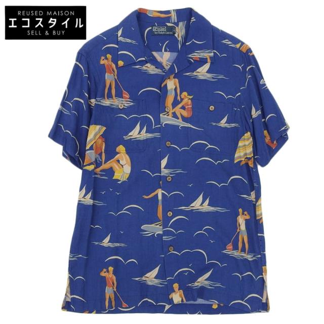 POLO RALPH LAUREN ポロ ラルフローレン トップス M ブルー メンズ