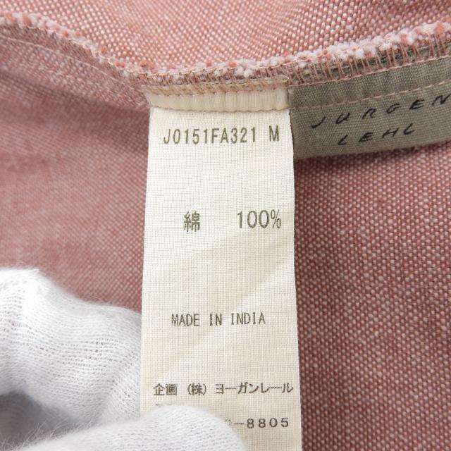 JURGEN LEHL ヨーガンレール ワンピース M テラコッタ レディース_4