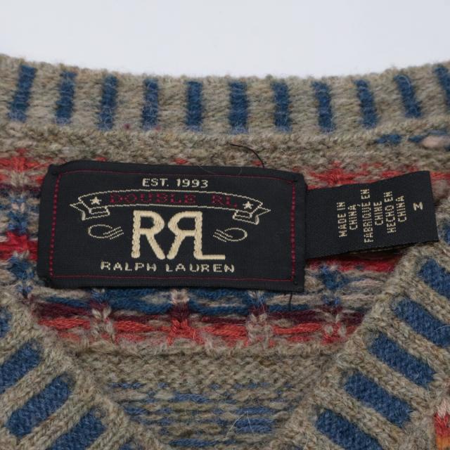 RRL ダブルアールエル トップス M カーキ系 メンズ_4