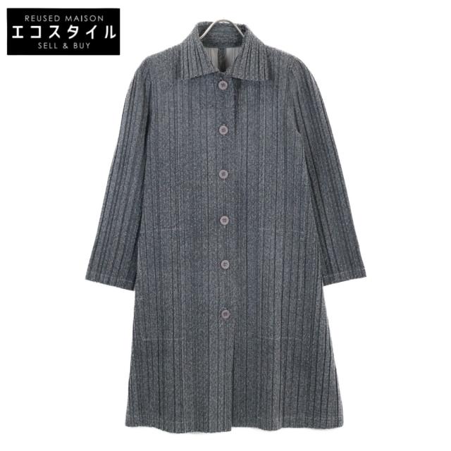 PLEATS PLEASE プリーツプリーズ コート 2 グレー レディース PLEATS PLEASE プリーツプリーズ コート 2 グレー レディース