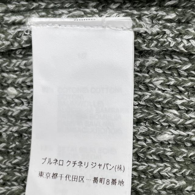 BRUNELLO CUCINELLI ブルネロクチネリ トップス 44 グリーングレー メンズ_5