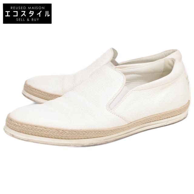 TODS トッズ シューズ 6 1/2 ホワイト メンズ