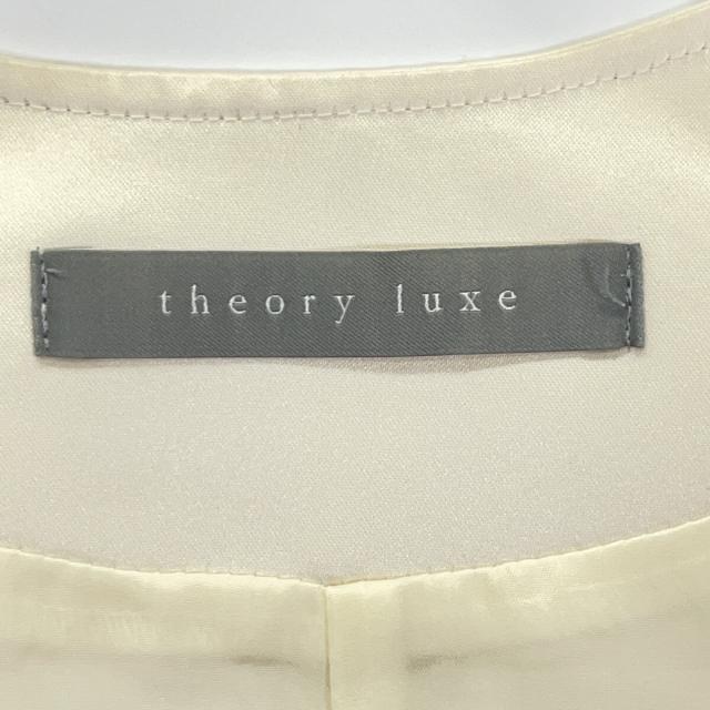 theory luxe セオリーリュクス ジャケット 38 アイボリー レディース_4