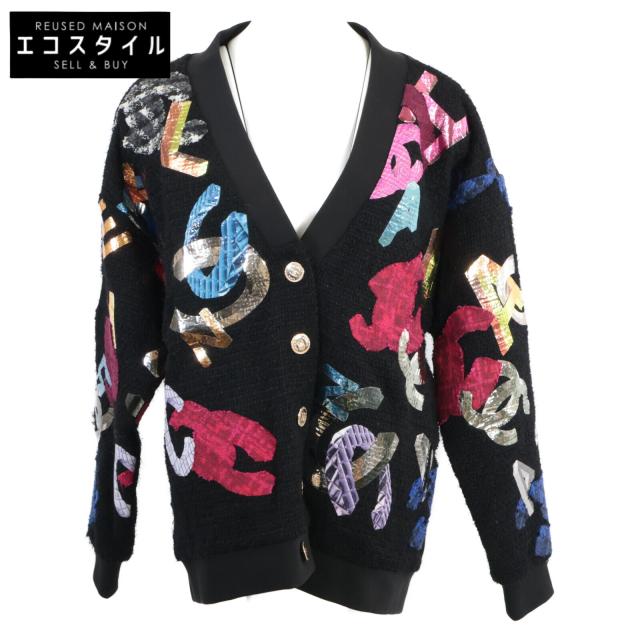 CHANEL シャネル トップス 38/40 黒いこと レディース