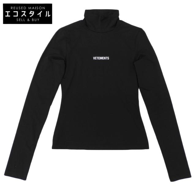 VETEMENTS ヴェトモン トップス S ブラック メンズ