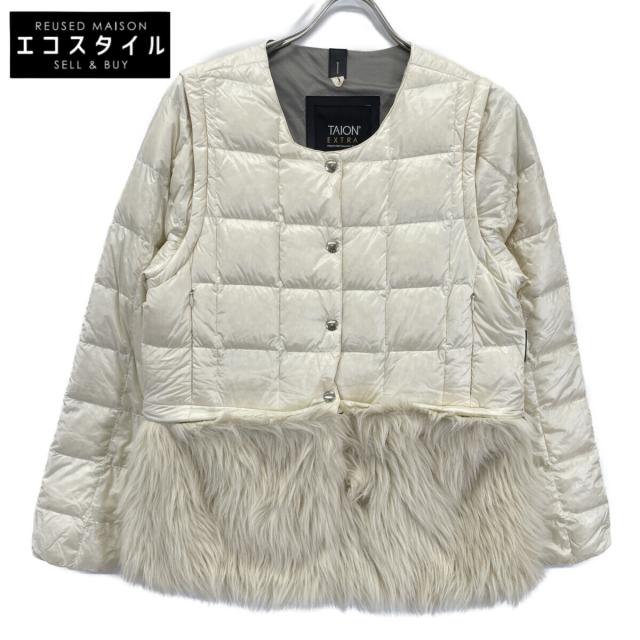 TAION タイオン ジャケット XL ホワイト レディース