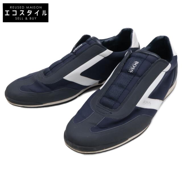 HUGO BOSS ヒューゴボス シューズ 41 ネイビー メンズ