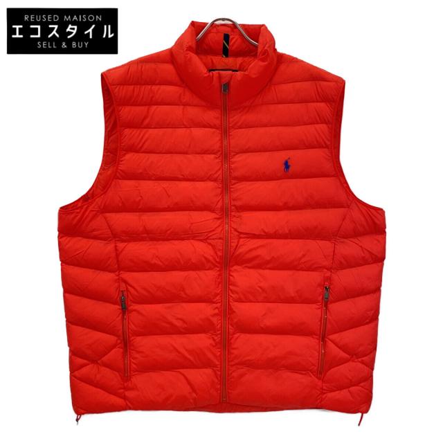 POLO RALPH LAUREN ポロ ラルフローレン ベスト XXL オレンジ メンズ