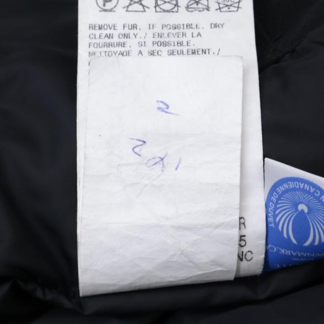 CANADA GOOSE カナダグース ジャケット XS ブラック メンズ_7