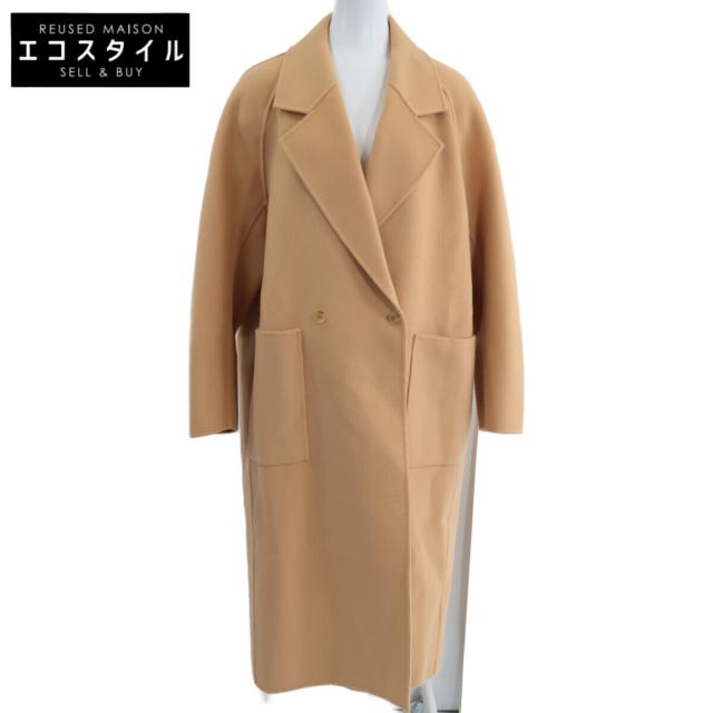 DRAWER ドゥロワー コート 38 キャメル レディース