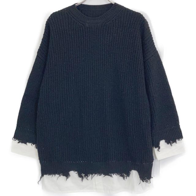 MM6 エムエムシックス トップス XS ブラック レディース_1
