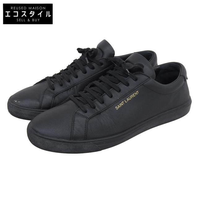 SAINT LAURENT PARIS サンローランパリ シューズ 42 ブラック メンズ