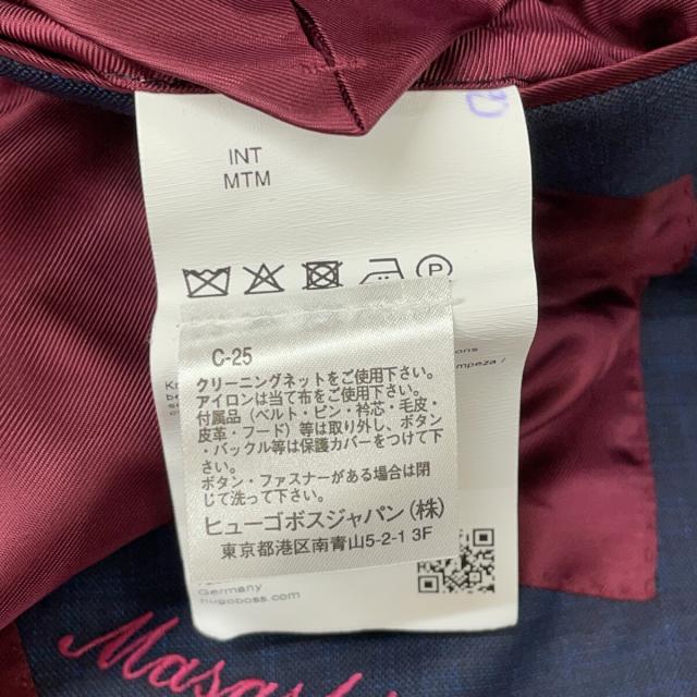 BOSS ボス スーツ セットアップ 表記なし ネイビー メンズ