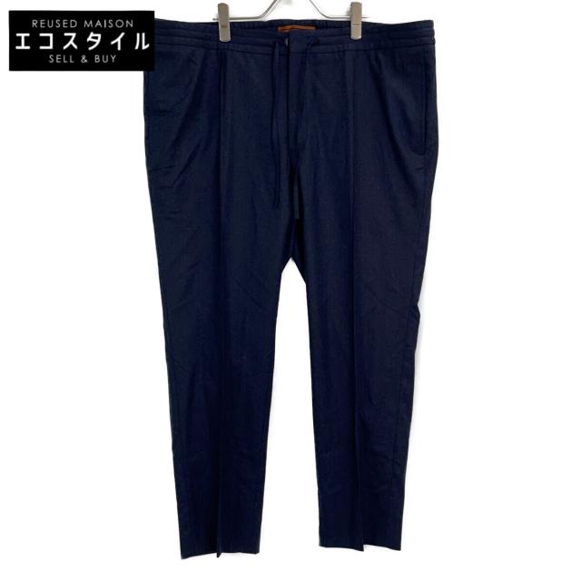 ZEGNA ゼニア ボトムス 60R ネイビー メンズ