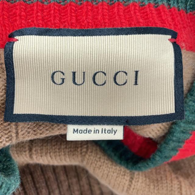 GUCCI グッチ トップス XL ブラウン メンズ_3