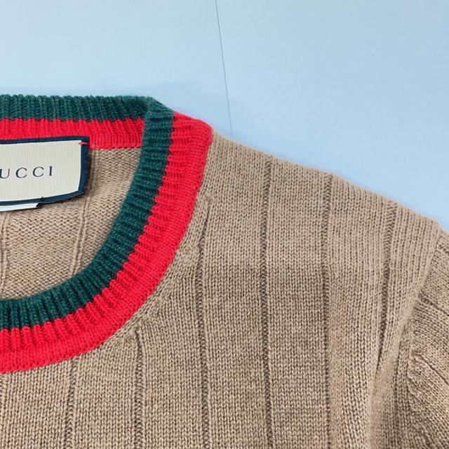 GUCCI グッチ トップス XL ブラウン メンズ_7