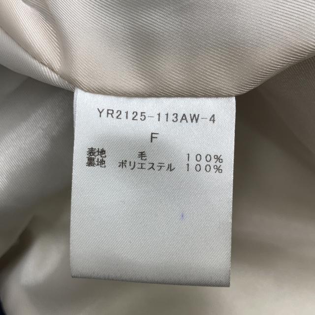 yori ヨリ コート F ネイビー レディース_5